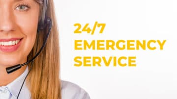 24/7 EMERGENCY SERVICE