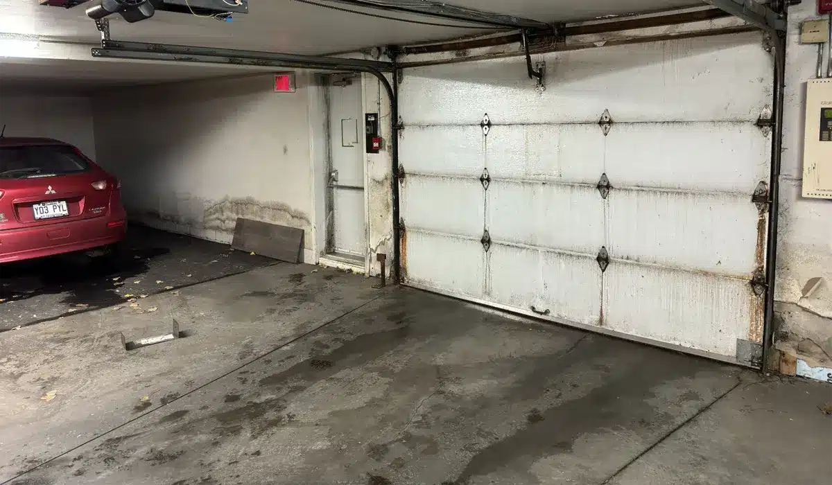 Commercial Garage Door was installed in a commercial property in Candiac by Unique Garage Door