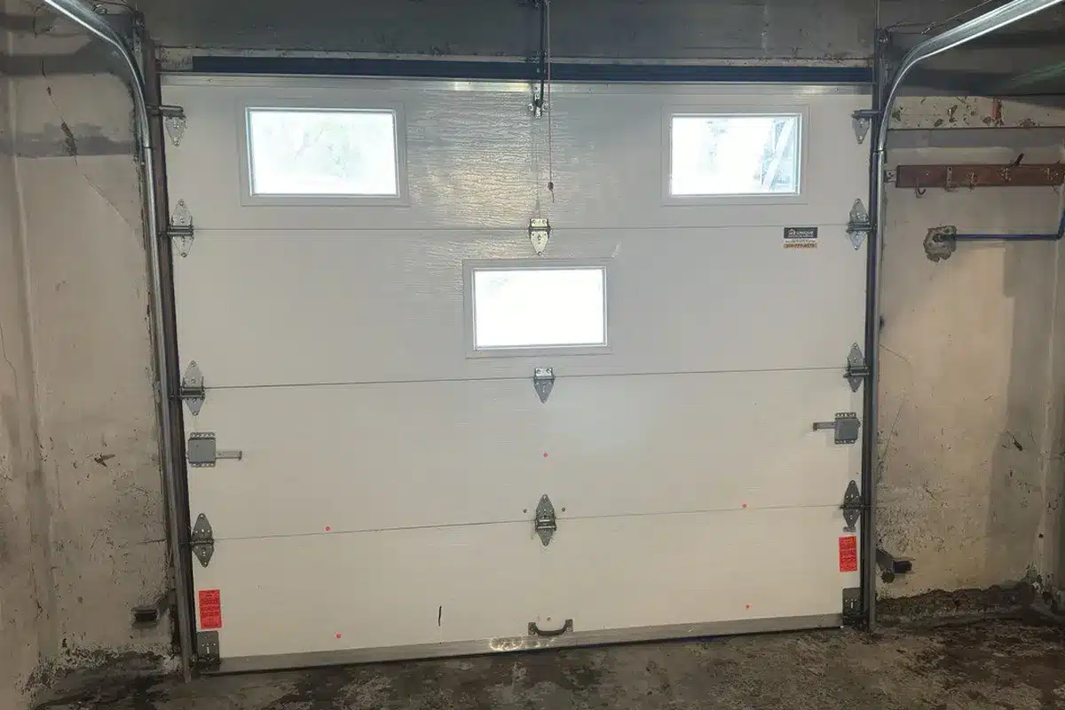 Installing the perfect garage door type in a residential garage in Laval