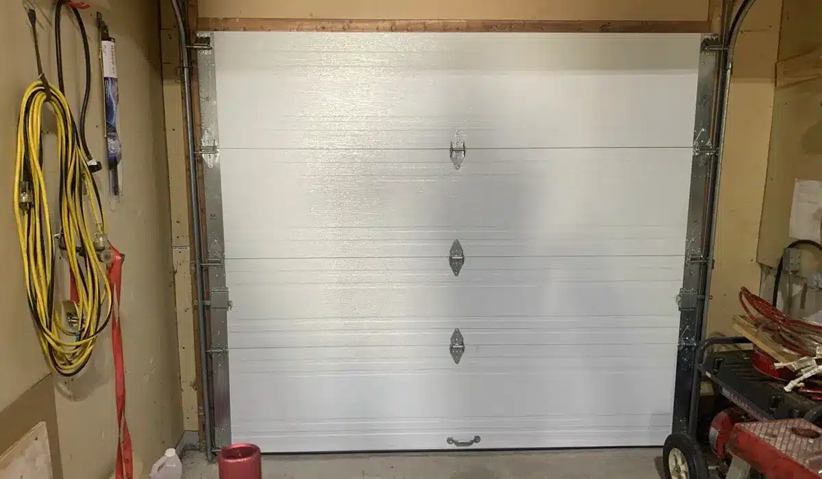 a professional insulated garage door installation in Laval residence