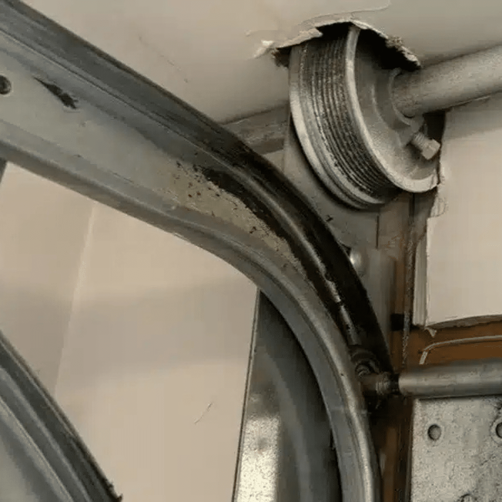 Garage Door Rail Alignment